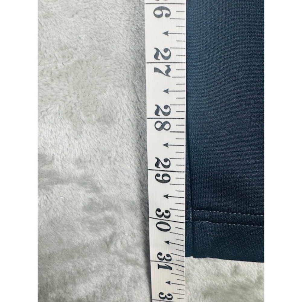 Adidas Training Pants Womens Medium Climalite Navy Blue Coral Athletic Straight - Picture 2 of 8
